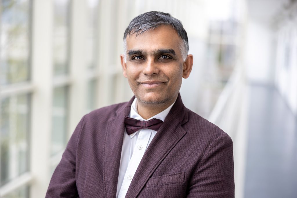 Prof Bhaskar Choubey at ZESS [Photo: Sascha Hüttenhain]