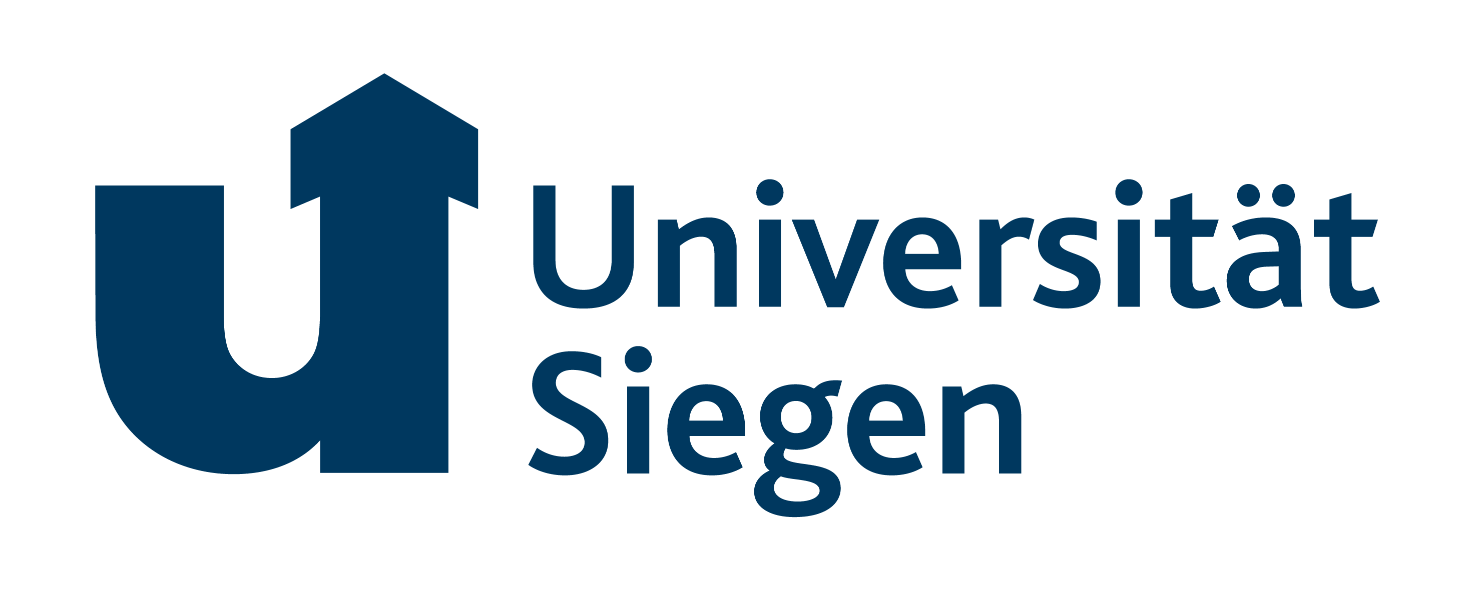 Logo of the University of Siegen in Blue