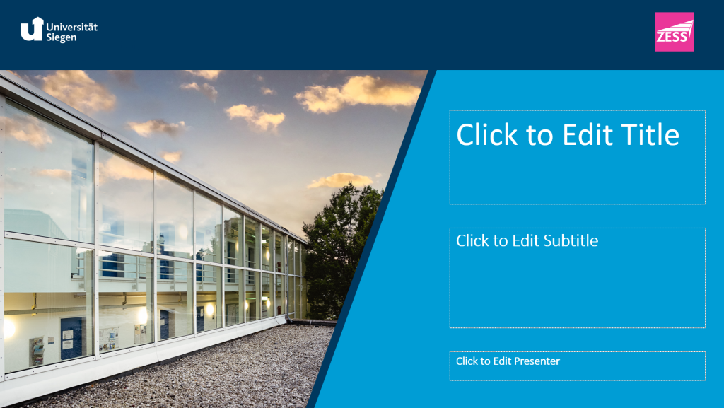 ZESS Presentation Template (Power Point)