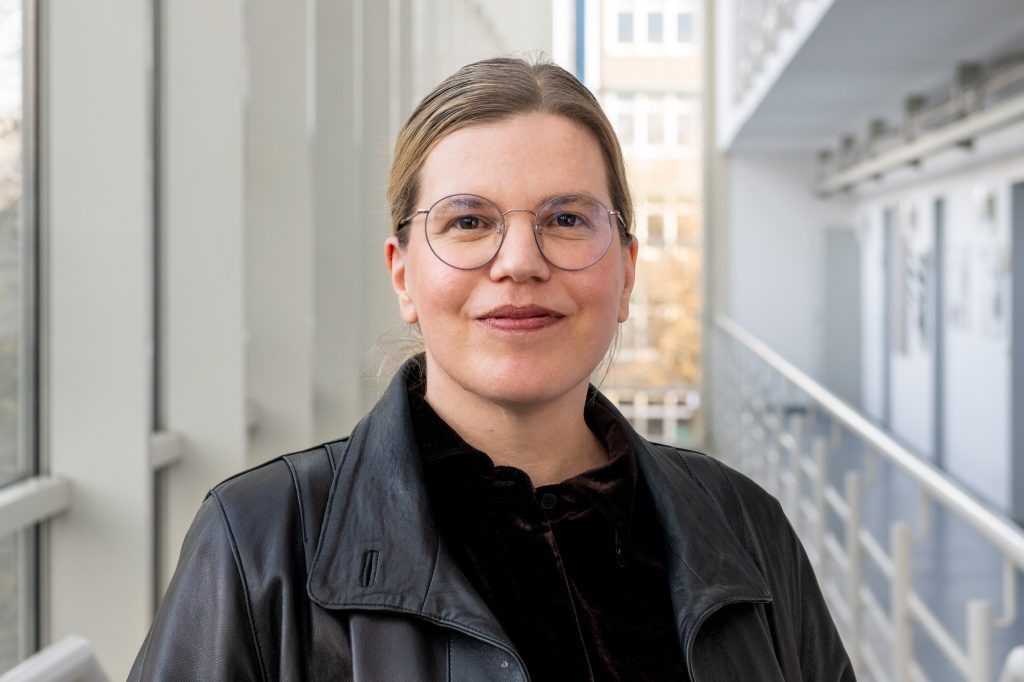 Prof Jasmin Grosinger at ZESS, University of Siegen [Photo: Jan Söhlke/ZESS]